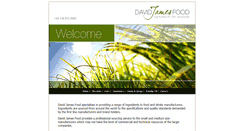 Desktop Screenshot of davidjamesfood.com